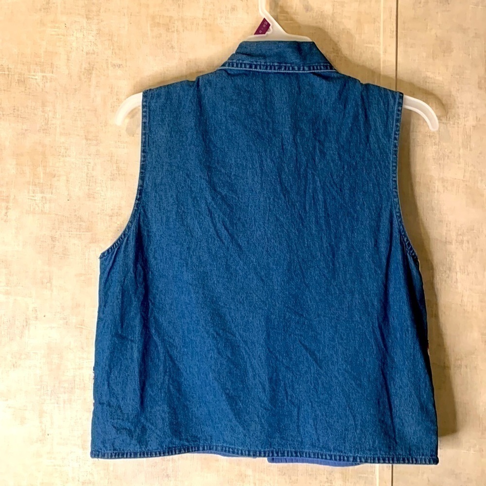 Karen hart women’s Christmas vest size larger - Picture 2 of 4